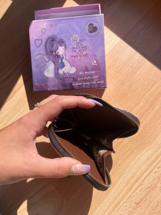 Monedero corazón muñeca con caja