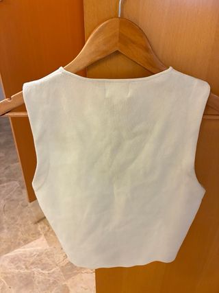 Chaleco H&M blanco