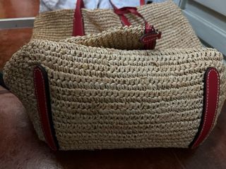 Bolso Tote Rafia Grande Polo Ralph Lauren