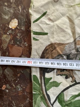 Funda de manta con estampado de monos