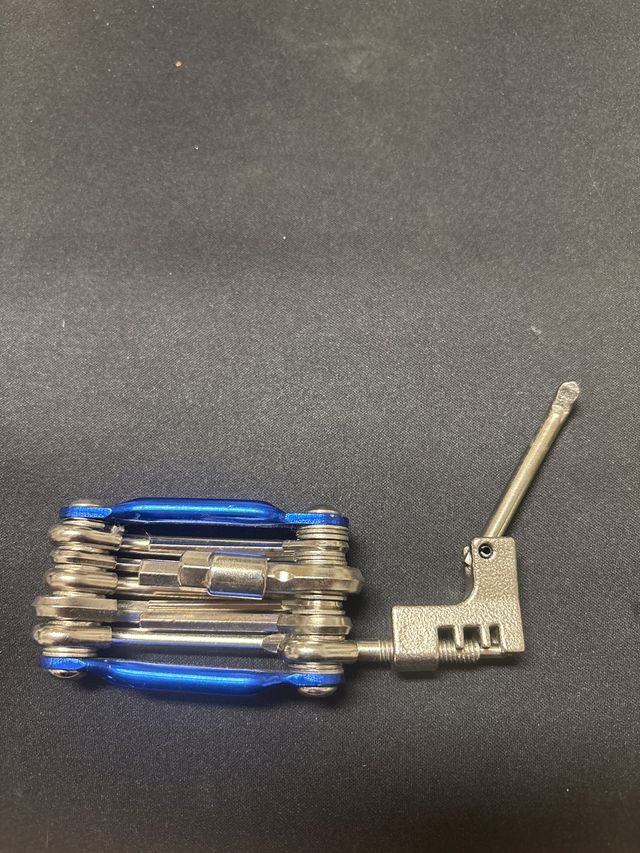 Llave Multifuncional Bicicleta Azul