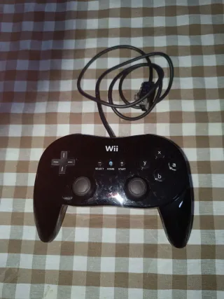 Mando Wii Pro Controller Negro