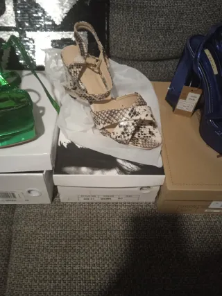 Sandalias leopardo Talla 40