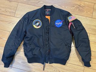 Chaqueta Alpha Industries NASA Negra