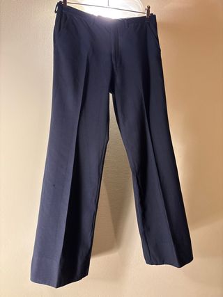 Pantaloni vintage uomo blu