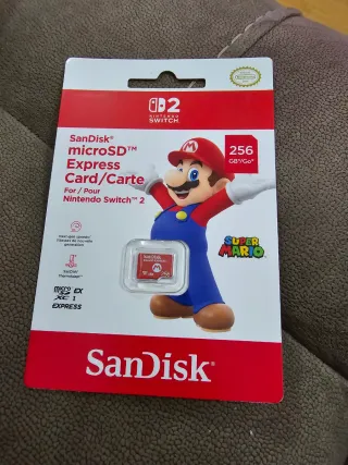 SanDisk microSDXC 256GB Express Nintendo Switch 2 