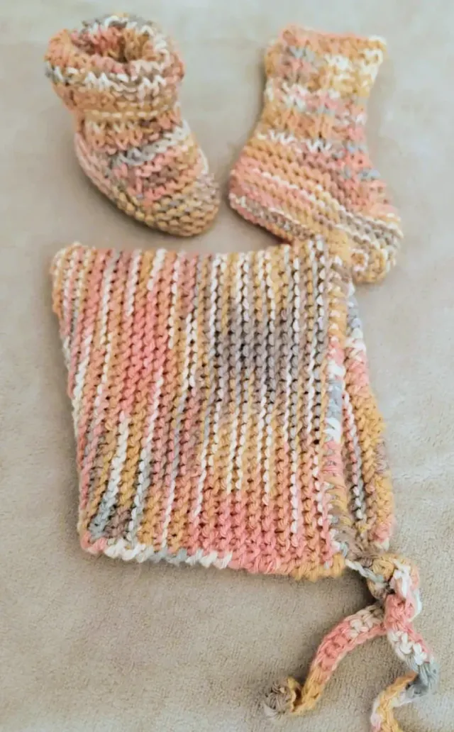 Patucos, capotas... para bebé