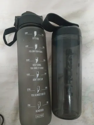 2 Botellas de Agua para Gimnasio