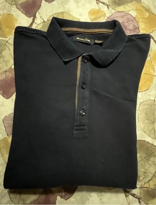 Pantalón pana fina T/42 y polo T/M