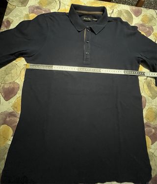Pantalón pana fina T/42 y polo T/M