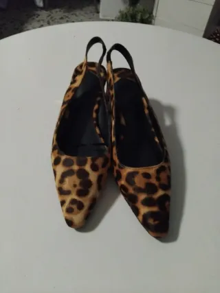 Zapatos de tacón leopardo