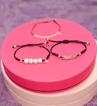 Pulseras Tous Plata y Perlas