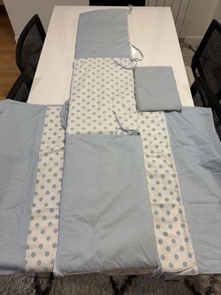 Vestiduras para cuna