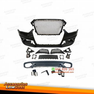 Kit De Carrocería Audi A4 13-16 Look RS4 B8.5