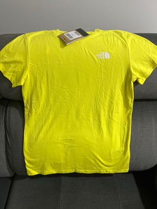 Camiseta The North Face Amarilla Nueva