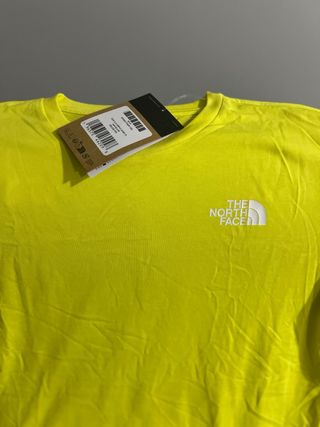 Camiseta The North Face Amarilla Nueva