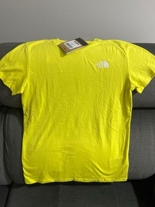 Camiseta The North Face Amarilla Nueva