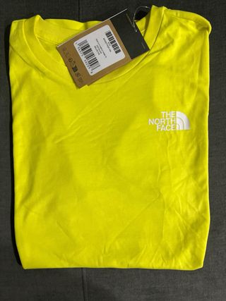 Camiseta The North Face Amarilla Nueva