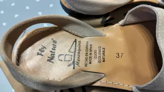 Menorquina Beige Tg 37 Made in Spain