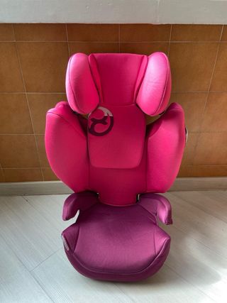 Silla coche Cybex Isofix rosa