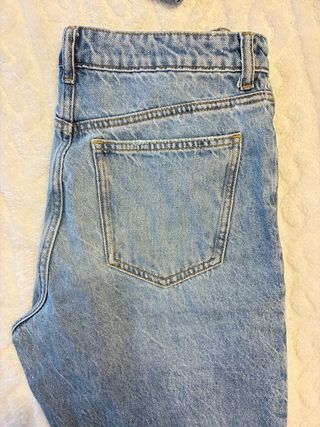 Pantalones Mango Tiro Alto mom jeans