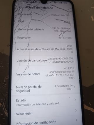 Huawei P30 Lite per la sostituzione o la riparazione