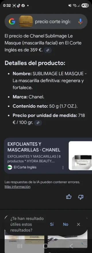 Chanel Sublimage Le Masque - Mascarilla Facial