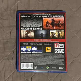 Red Dead Redemption II PS4.