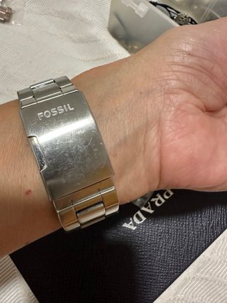 Reloj Fossil Azul y Plateado