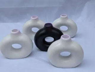 Jarrones decorativos modernos (3 unidades)