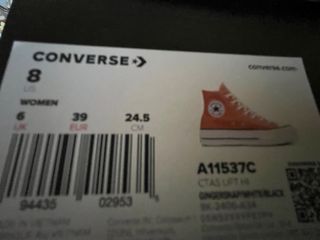 Zapatillas Converse Marrones y Blancas