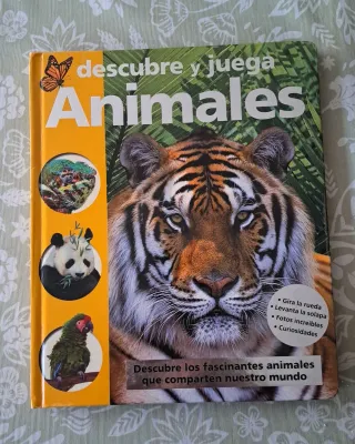 Libro de actividades Animales tapa dura