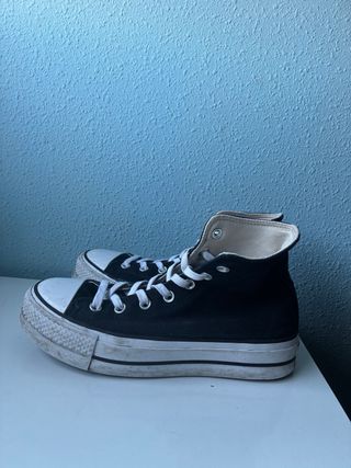Converse Plataforma Negras