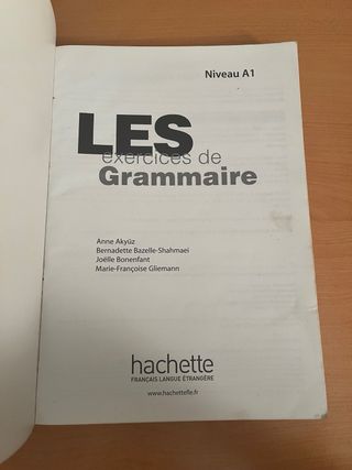 Les 500 Exercices Grammaire A1 Livre (Usado)