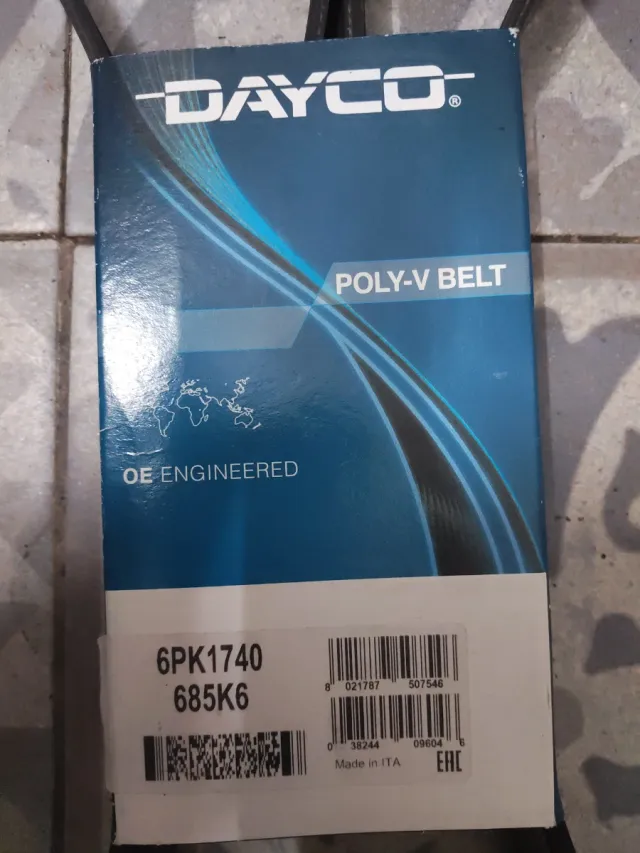 Correa Dayco Poly-V 6PK1740