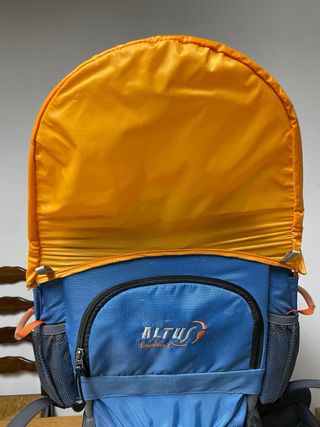 Mochila Portabebés Altus Excellent Azul