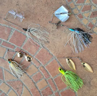 Buzzerbait y Spinnerbait para pesca