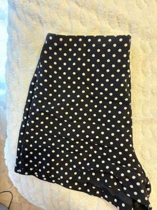 Pantalones cortos Zara lunares tiro alto