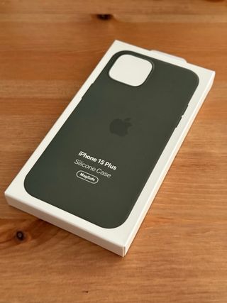 Funda iPhone 15 Plus Verde Original