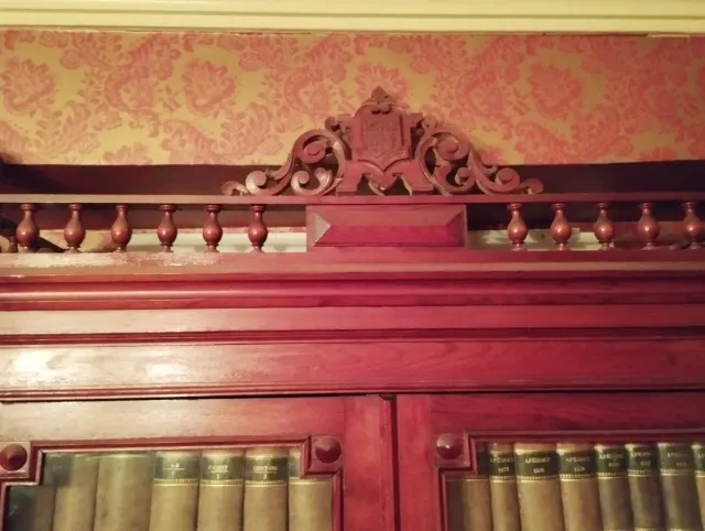 Alacena Librería Madera y Cristal