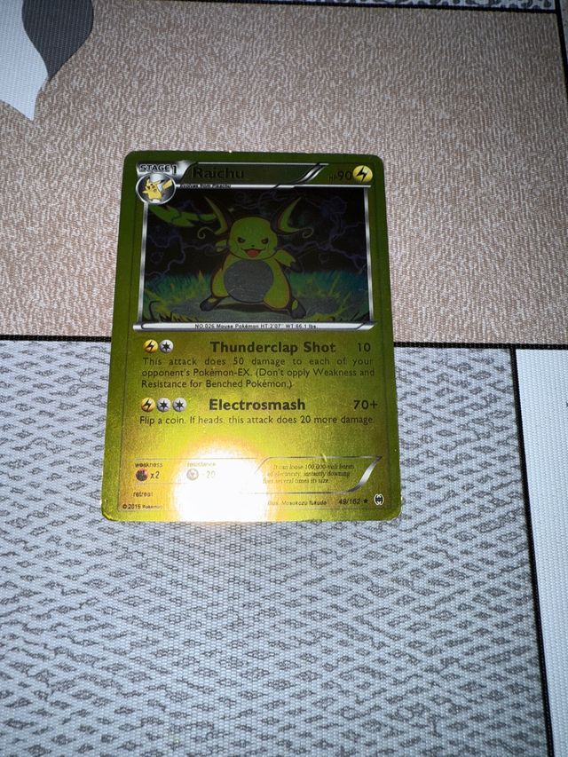 Carta Pokémon Raichu Stage 1