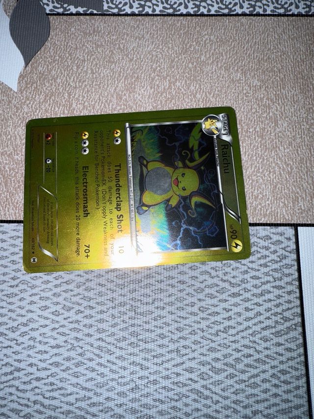 Carta Pokémon Raichu Stage 1