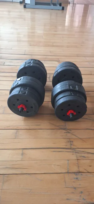 Set Mancuernas Ajustables 2 x 20kg