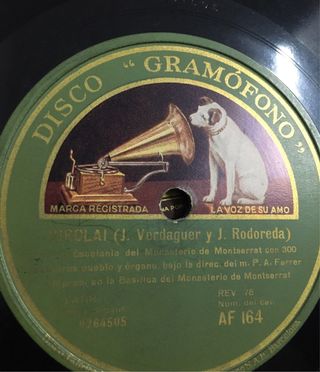 Discos pizarra antiguos 12”para gramófono