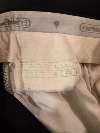 Pantaloni vintage uomo neri