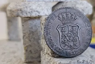 Moneda Isabel II 3 Cuar  1837,Numismatica,coleccio