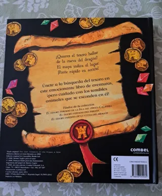 Libro El tesoro perdido de la cueva del dragón 