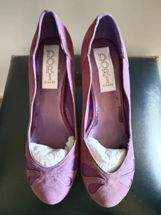 Zapatos Dori Morados Mujer