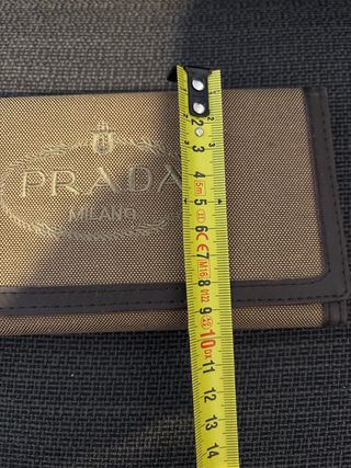 Cartera homenaje Prada Mujer Beige y Marrón