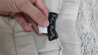 Pantalón beige de mujer